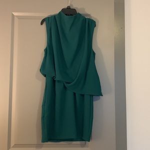 Emerald Green Cocktail Dress